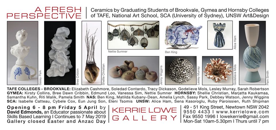 Kerrie Lowe a Fresh Perspective Exhibition 2019